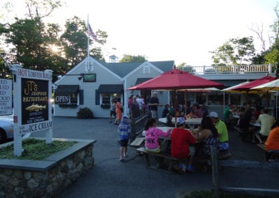 view of the outside of JT's Seafood Restaurant